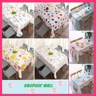 [MẪU ĐẸP]Khăn trải bàn, phông nền chụp ảnh nhựa PVC chống thấm nước nhiều họa tiết