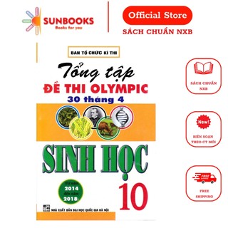 Sách - tổng tập đề thi olympic 30 tháng 4 sinh học 10