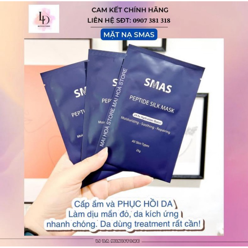 Nạ phục hồi Smas Peptide Silk Mask