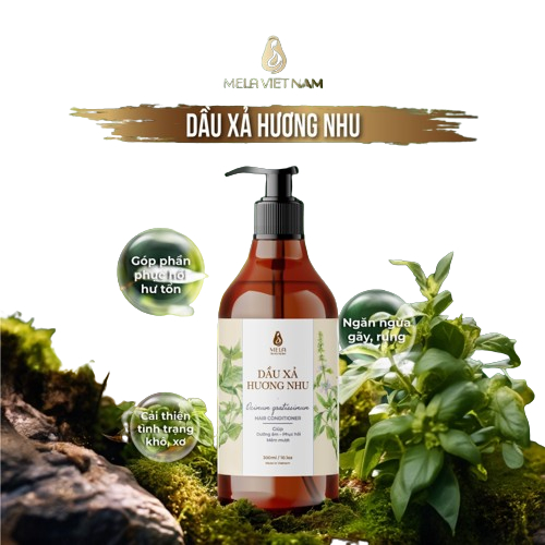 Dầu Xả Tóc Hương Nhu MELA Phục Hồi Hư Tổn, Ủ Tóc Dưỡng Ẩm Làm Mượt Giảm Gãy Khô Tóc 300ml