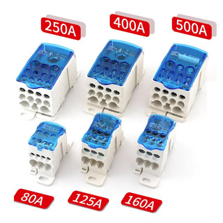 80a - cầu đấu chia dây điện, hộp đấu chia dây điện dòng tải 80a ukk80