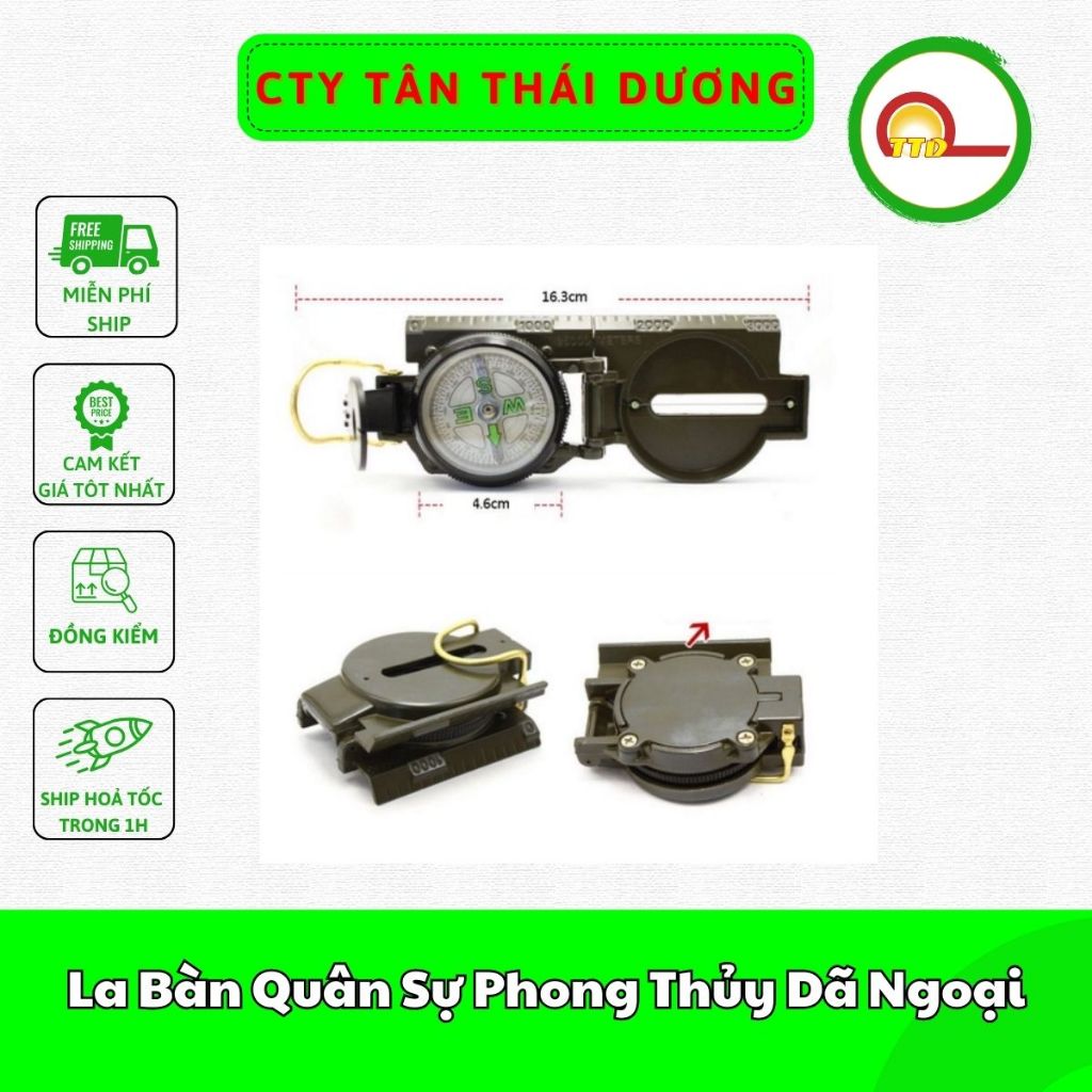 La Bàn Quân Sự Phong Thủy Dã Ngoại