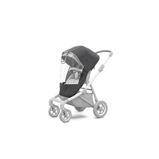 Xe đẩy cho bé thule sleek - shadow grey chế độ giảm sốc, xoay 360 độ, tiện dụng cho mẹ và bé