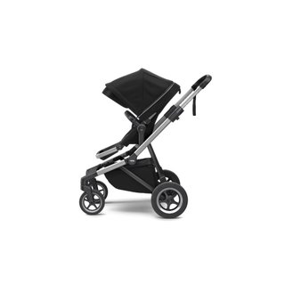 Xe đẩy cho bé thule sleek - midnight black chế độ giảm sốc, xoay 360 độ, tiện dụng cho mẹ và bé