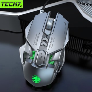 Chuột cơ gaming led RGB 6400DPI MK300 mechanical Gaming mouse Esport cho máy tính laptop