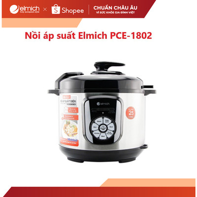 [Mã ELBSJBP03 giảm 12% đơn 500K] Nồi áp suất Elmich PCE-1802 (5L)