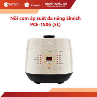 [Mã ELBSJBP03 giảm 12% đơn 500K] Nồi cơm áp suất đa năng cao cấp 5L Elmich PCE-1806 ( Tặng thêm lòng nồi chống dính )