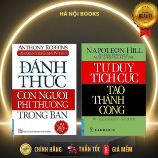 Sách First News - Combo 2 Cuốn: Đánh Thức Con Người Phi Thường Trong Bạn + Tư Duy Tích Cực Tạo Thành Công