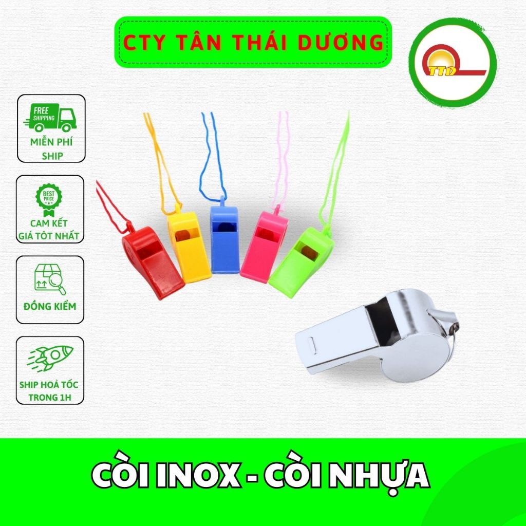 CÒI INOX - CÒI NHỰA THỂ THAO NHIỀU MÀU