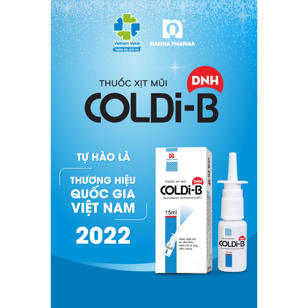 Dung Dịch Xịt Mũi COLDI-B 15ml