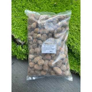 1kg viên đất nung Sfarm trồng lan KT 10-20mm, đất nung sỏi nhẹ giá thể trồng cây, đất nung trồng sen đá