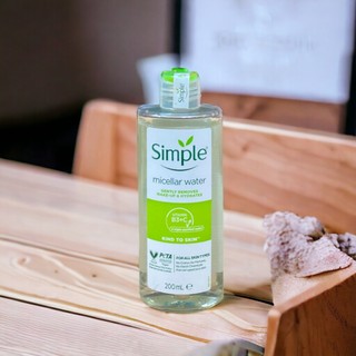 [HÀNG CTY] Nước tẩy trang kiềm dầu Simple Micellar Cleansing Water 200ml