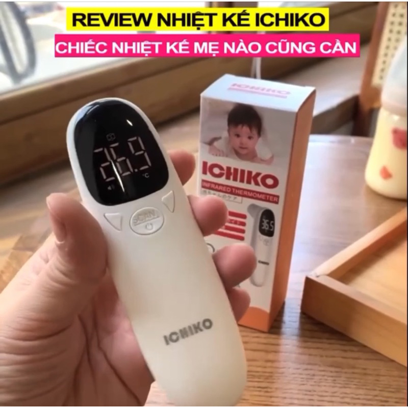 NHIỆT KẾ HỒNG NGOẠI ĐIỆN TỬ ICHIKO NHẬT BẢN