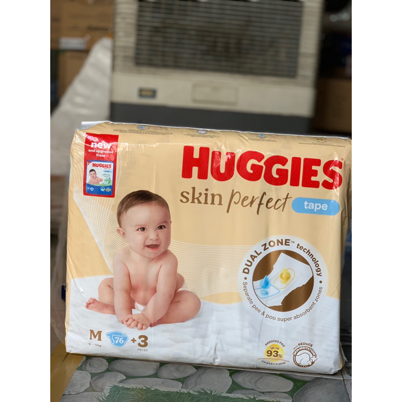Tã dán huggies M76
