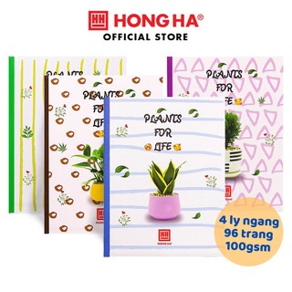 Vở 4 ly ngang 96 trang Hồng Hà Class Plant for Life - 0430 (dành cho học sinh miền Trung - Nam)
