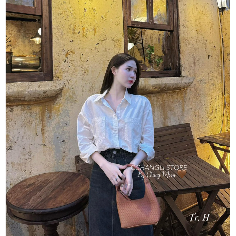 Áo Sơmi Trơn Basic Chang Moon Hot Hit