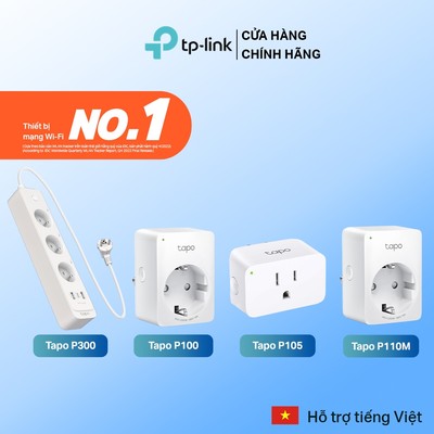 [Chịu Tải, An Toàn] Ổ Cắm Thông Minh TP-Link Tapo P100 /P110M /P105 /P300 Nhỏ Gọn An Toàn