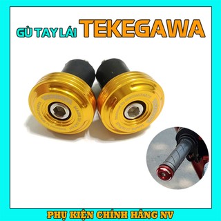 Gù tay lái Takegawa nhôm CNC nguyên khối chống rung cho xe máy Wave, Dream, Sirius, Exciter 150, Winner, Vario, SH,...