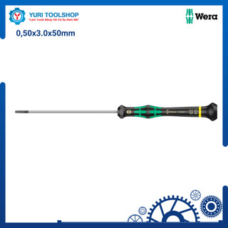 Tua Vít Điện Tử Dẹt (Trừ) Wera 2035 0,50x3.0x50mm - 05117995001