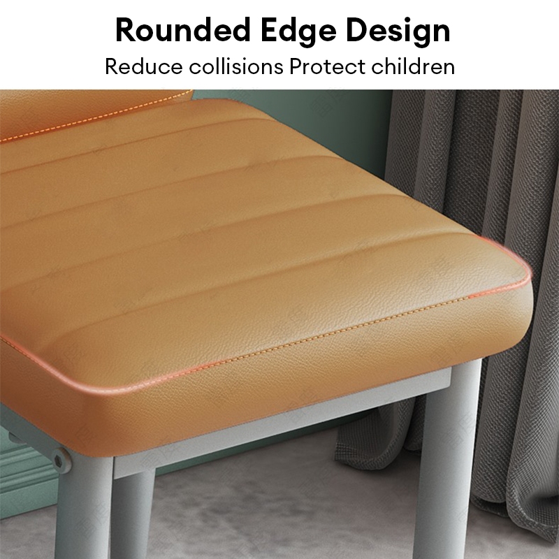 BMZAR Ghế Ngồi Đa Năng Làm Ghế cà phê Ăn Phòng Bếp Ghế Ngồi Học Dụng Decor bọc da chân sắt sơn tĩnh điện ngồi cực êm | BigBuy360 - bigbuy360.vn