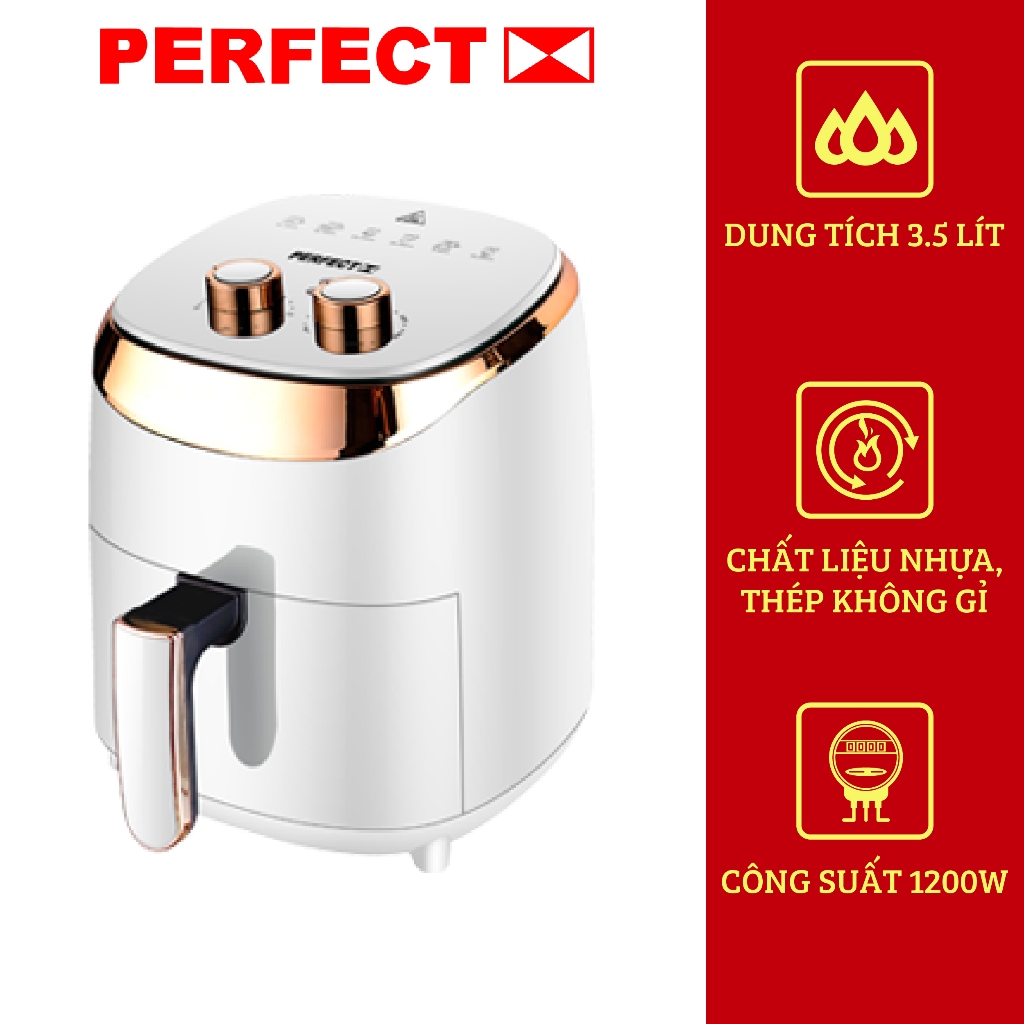 Nồi chiên không dầu Perfect PF-G03W 3,5L