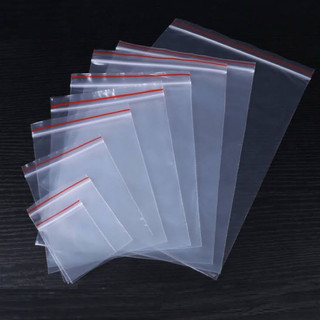 Túi zip chỉ đỏ dày đẹp nhiều kích cỡ