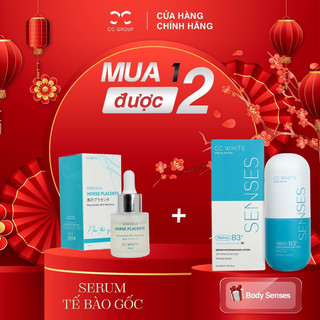 Serum dưỡng da tế bào gốc nhau thai ngựa cc white