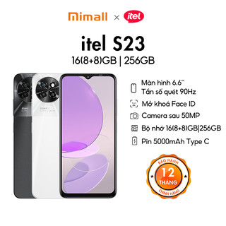 Điện thoại itel s23 16gb/256gb | pin 5000mah | 6.6 inch | camera 50mp | hàng chính hãng