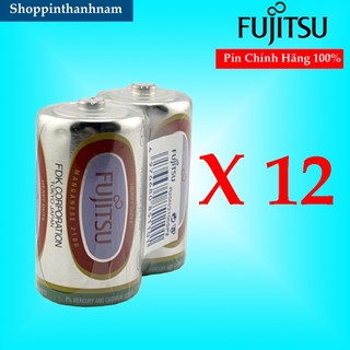Hộp 12 Đôi Pin Đại Fujitsu Siêu Bền , Dung Lượng Cực Cao - Hàng Chính Hãng