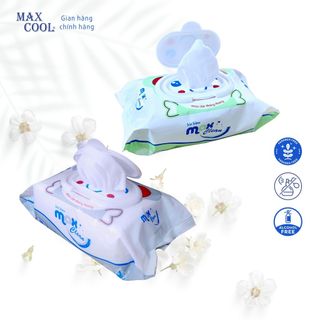 1 gói khăn ướt Max Clean 100 tờ - không hương