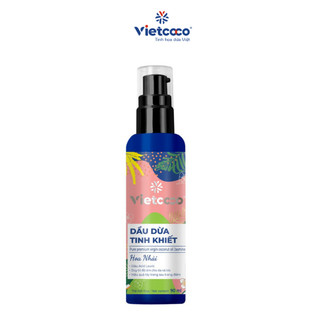 Dầu dừa dưỡng tóc, dưỡng da tinh khiết Vietcoco hương hoa nhài 90ml