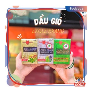 Dầu Gió Con Ó Chai 24ml Nội Địa Mỹ - Đủ 3 Mùi Xanh Trắng Vàng