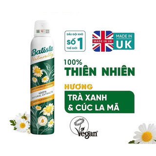 Dầu gội khô Batiste thuần chay