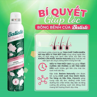 Dầu gội khô Batiste thuần chay