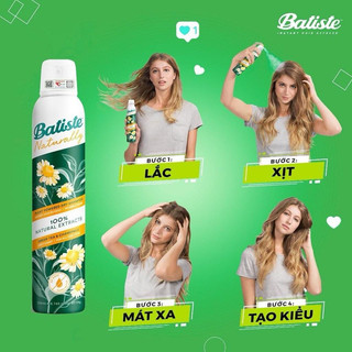 Dầu gội khô Batiste thuần chay