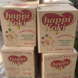 Dầu Ăn Happi Koki chai 5l