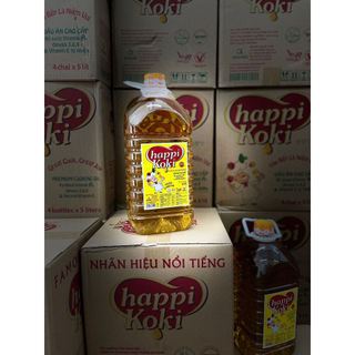 Dầu Ăn Happi Koki chai 5l