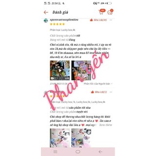 Lucky box  1-5 k nha( hàng chính hãng)