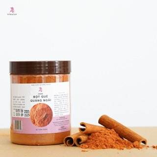 Bột quế nguyên chất đã cạo vỏ Vinacay hộp 300g; 500g