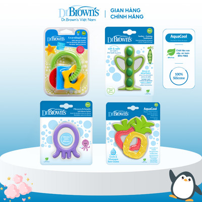 Ngậm nướu Silicone Dr Brown's các hình ngộ nghĩnh