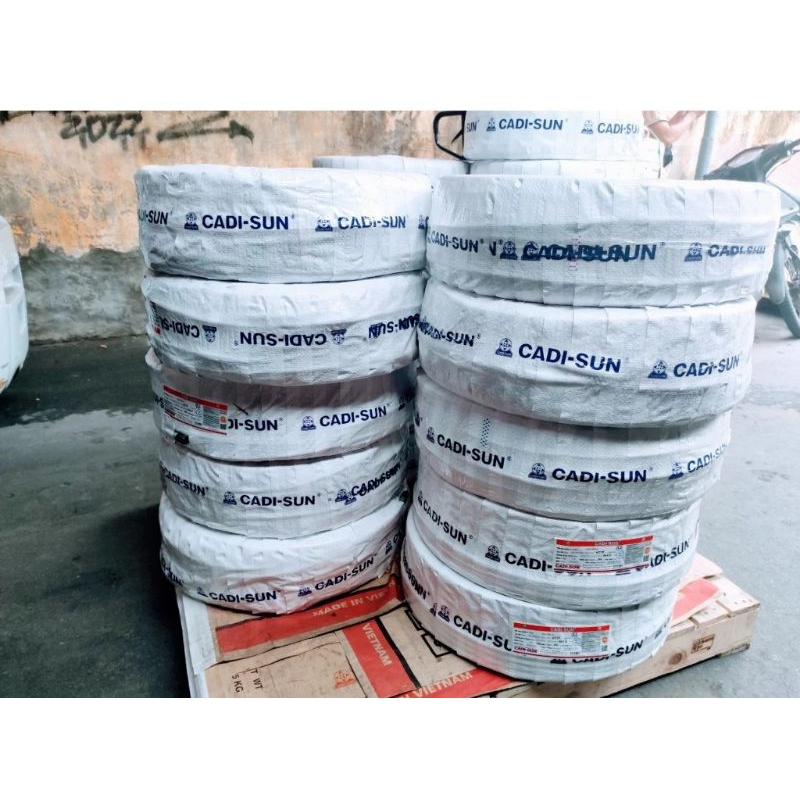 Dây điện VCTF tròn  mềm 3 lõi màu xám Cadisun 3x0.75; 3x1.5; 3x2.5; 3x4; 3x6