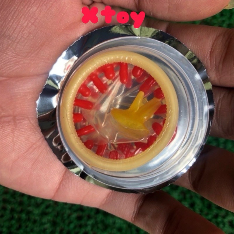 Bao Cao Su Siêu Gai Gold XTOY Tăng Khoái Cảm Lẻ 1 Chiếc bcs