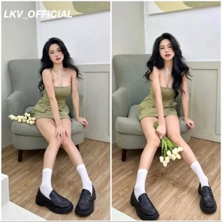 Đầm Xòe Cúp Ngực Đan Lưng Siêu Tôn Dáng CC852
