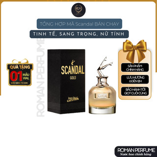 Nước Hoa Nữ Jean Paul Gaultier Scandal Gold Phiên Bản Mới Của Scandal Sang Trọng Quý Phái Roman