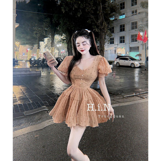 VÁY TƠ XỐP H