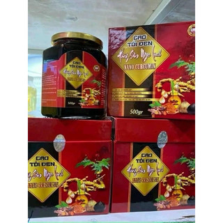 Cao tỏi đen hồng sâm ngọc linh nano curcumin hộp 500g hạn 2026