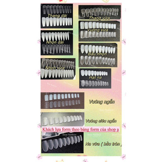Nailbox thiết kế thủ công B15 form ngắn ( đổi form ib )