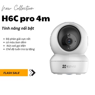  Camera Wifi Trong Nhà Xoay (360) EZVIZ H6C PRO 4M FULL HD 