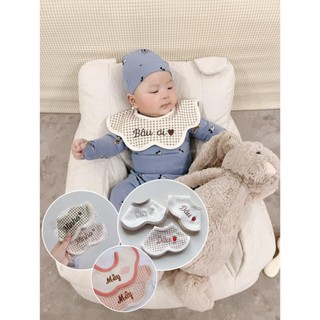 Yếm Hàn Quốc thêu tên bé theo yêu cầu [NEW]
