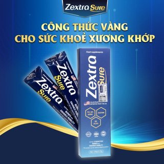 2 Gói Sữa Non Zextra Sure Công Thức Vàng Hỗ Trợ Sức Khoẻ Xương Khớp Công Nghệ Polycan® và Colortrum